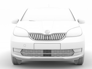 skoda citigo 3doors 2020 Modello 3D