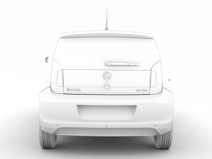 skoda citigo 3doors 2020 Modello 3D
