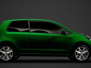 skoda citigo 3doors 2020 3D Model