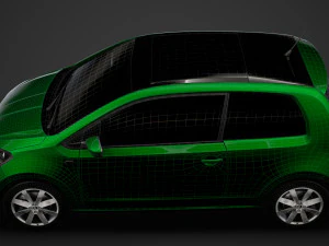 skoda citigo 3doors 2020 3D Model