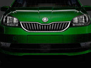skoda citigo 3doors 2020 Modello 3D