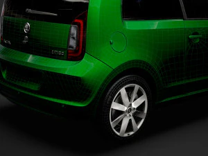 skoda citigo 3doors 2020 3D Model