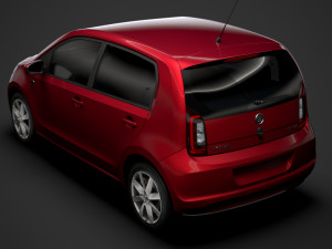 skoda citigo 5doors 2020 3D Model