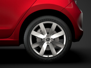 skoda citigo 5doors 2020 3D Model
