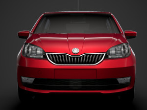 skoda citigo 5doors 2020 3D Model
