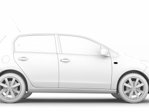 skoda citigo 5doors 2020 3D Model