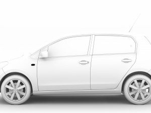 skoda citigo 5doors 2020 3D Model