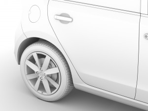 skoda citigo 5doors 2020 3D Model