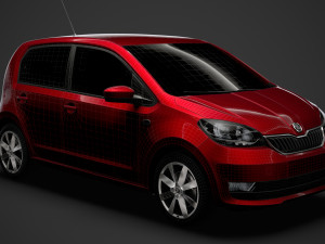 skoda citigo 5doors 2020 3D Model