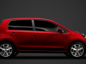 skoda citigo 5doors 2020 3D Model