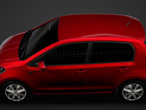 skoda citigo 5doors 2020 3D Model