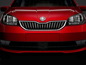 skoda citigo 5doors 2020 3D Model
