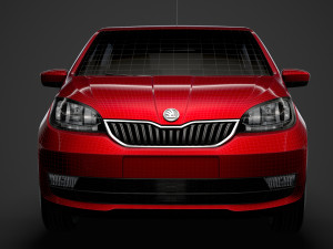 skoda citigo 5doors 2020 3D Model