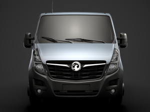 vauxhall movano l1h1 van 2020 Modelo 3D