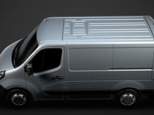 Opel Movano l1h1 furgone 2020 Modello 3D