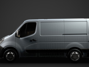 vauxhall movano l1h1 van 2020 Modelo 3D
