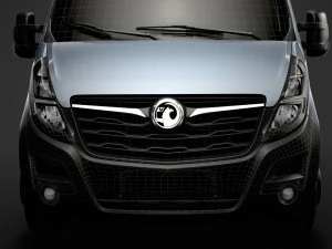 Opel Movano l1h1 furgone 2020 Modello 3D