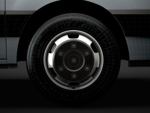 vauxhall movano l1h1 van 2020 Modelo 3D
