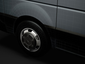 vauxhall movano l1h1 van 2020 Modelo 3D