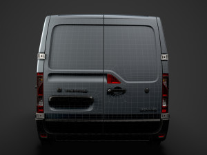 vauxhall movano l1h1 van 2020 Modelo 3D