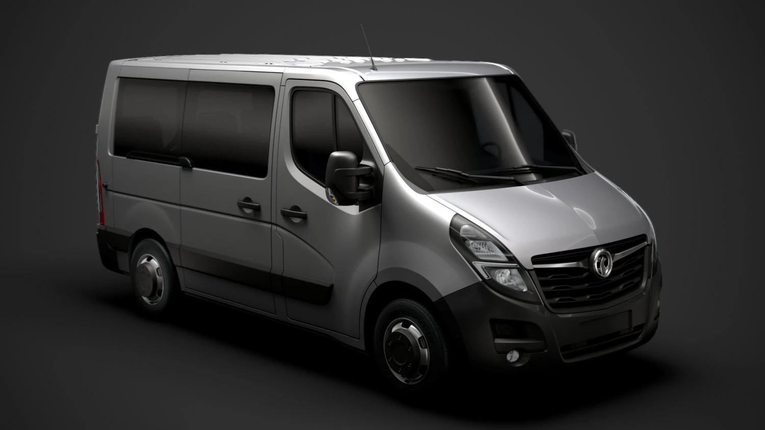 vauxhall movano l1h1 windowvan 2020 3D Model .c4d .max .obj .3ds .fbx .stl .blend