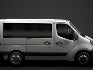 vauxhall movano l1h1 windowvan 2020 3D Model