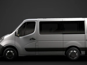 vauxhall movano l1h1 windowvan 2020 3D Model