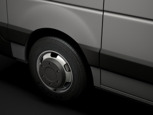 vauxhall movano l1h1 windowvan 2020 3D 模型