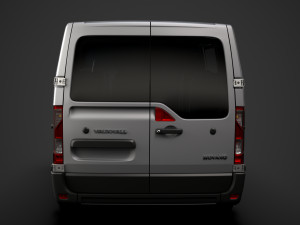 vauxhall movano l1h1 windowvan 2020 3D 模型