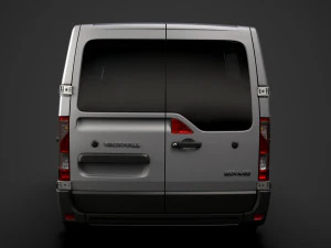 vauxhall movano l1h1 windowvan 2020 3D Model