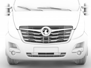 vauxhall movano l1h1 windowvan 2020 3D 模型