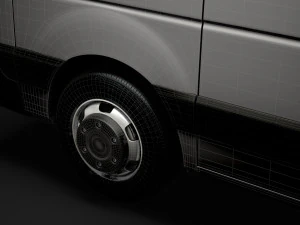 vauxhall movano l1h1 windowvan 2020 3D Model