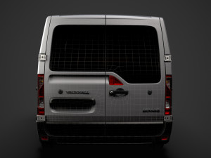 vauxhall movano l1h1 windowvan 2020 3D 模型