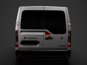 vauxhall movano l1h1 windowvan 2020 3D Model