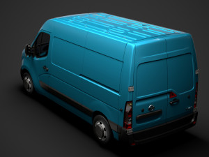 nissan nv 400 l2h2 van 2020 Modelo 3D