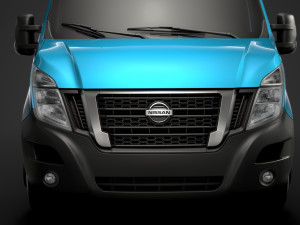 nissan nv 400 l2h2 van 2020 Modelo 3D