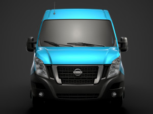 nissan nv 400 l2h2 van 2020 Modelo 3D