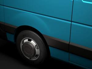 nissan nv 400 l2h2 van 2020 Modelo 3D