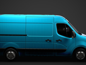 nissan nv 400 l2h2 van 2020 Modelo 3D