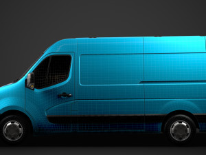 nissan nv 400 l2h2 van 2020 Modelo 3D