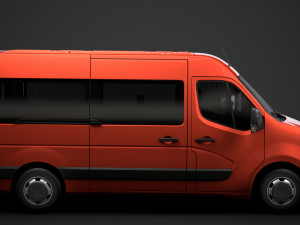 nissan nv 400 l2h2 windowvan 2020 3D Модель