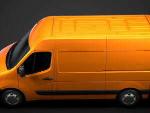 opel movano l2h2 van 2020 3D Model