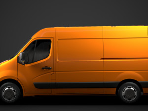 opel movano l2h2 van 2020 3D Model