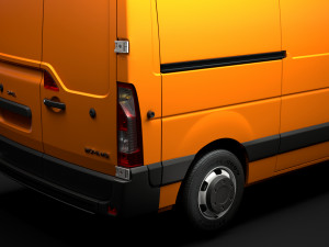 opel movano l2h2 van 2020 3D Model