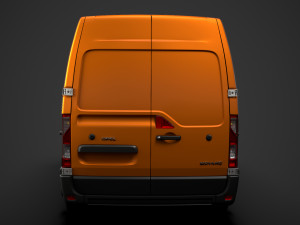 opel movano l2h2 van 2020 3D Model
