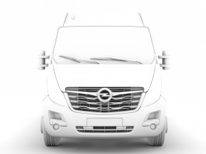 opel movano l2h2 van 2020 3D Model