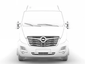 opel movano l2h2 van 2020 3D Model