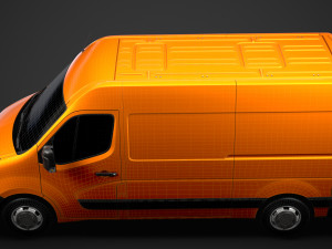 opel movano l2h2 van 2020 3D Model