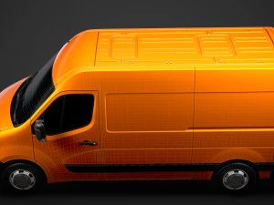 opel movano l2h2 van 2020 3D Model