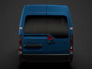 opel movano l2h2 windowvan 2020 3D Model